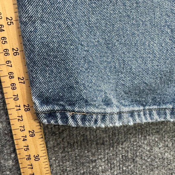 Wrangler Jeans Men's 40x30 Blue Relaxed Fit Denim Casual Pants - Picture 10 of 14